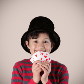 boy as magician